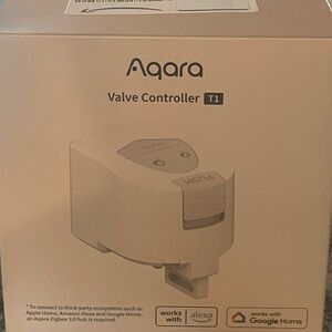Aqara Smart Valve Controller T1 with Matter, Requires Zigbee 3.0 White Open Box